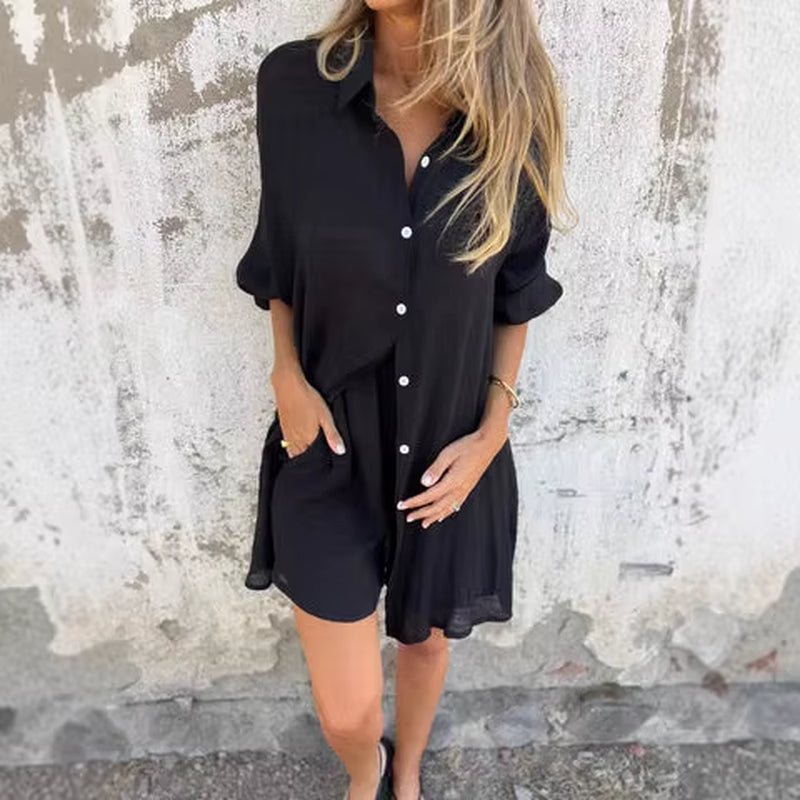 Cotton Linen Two-Piece Set