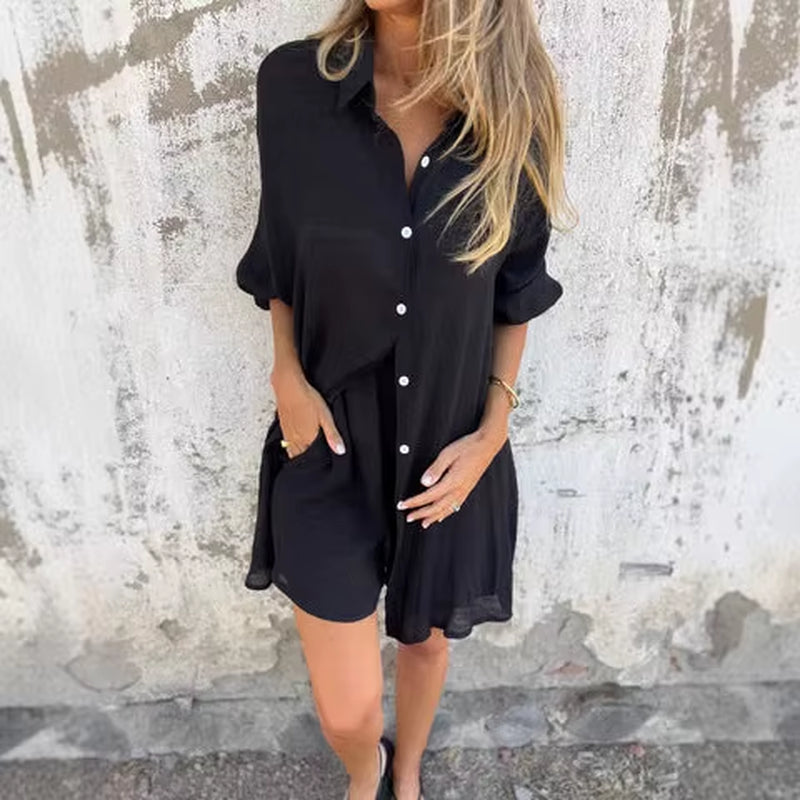 Cotton Linen Two-Piece Set