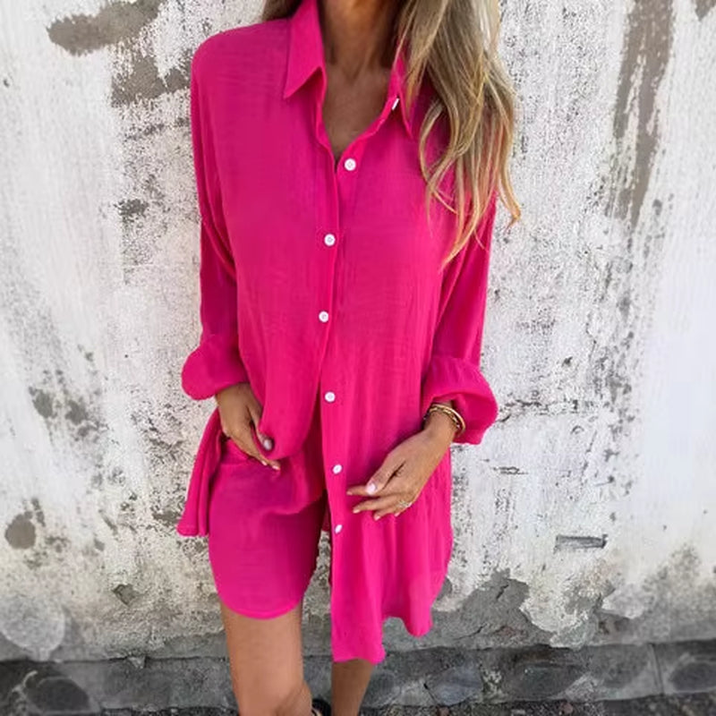 Cotton Linen Two-Piece Set
